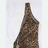 LEOPARD PRINT SLING BEACH SKIRT WITH HIGH SLIT_CWBLS0487