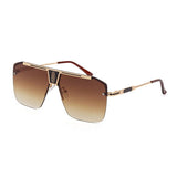 LARGE FRAME SUNGLASSES SQUARE FRAME SUNGLASSES_CWASG0577