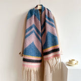 AUTUMN WINTER LONG SCARF THICK COZY WRAP_CWASC0974