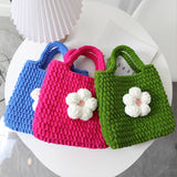 SWEET FLORAL HANDMADE CROCHET HANDBAG_CWAB1876