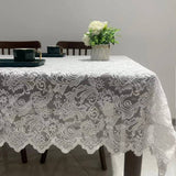 ROMANTIC LACE TABLECLOTH RECTANGULAR TABLECLOTH_CWMM1722