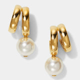 NEW FASHION IRREGULAR LINE PEARL EARRINGS_CWAJE5126