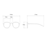 Uv Protection Large Frame Cat Eye Sunglasses_Cwasg0314