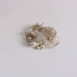 BOHO PEARL FLOWER HAIR TIE ELEGANT FAIRY STYLE_CWAHA6781