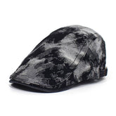 INK FASHION WASHED DENIM BERET_CWAB2922