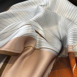 SILK SQUARE SCARF ELEGANT MULBERRY WRAP_CWASC0547