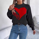 Valentines Day Love Long-Sleeved Pullover