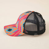 OUTDOOR BOHO GEOMETRIC BASEBALL CAP_CWAH1402