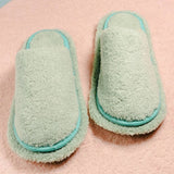 Warm Microfiber Slippers Floor Cleaning Mop Shoe