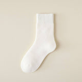 Women'S Winter Fleece Thickened Mid-Tube Socks_Cwms1355