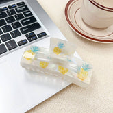 IRIDESCENT FRUIT HAIR CLAW SWEET CANDY COLOR CLIP_CWAHA1577