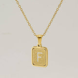 FASHION 26LETTER STAINLESS STEEL PENDANT NECKLACE_CWAJE0678