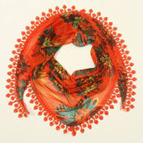 New Light Luxury Lace Triangle Scarf Shawl_Cwmm2001