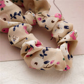 FRESH NEW FLORAL RIBBON HAIR ROPE_CWAHA0846