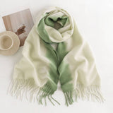 CHIC CASHMERE FEEL SCARF FAUX WOOL WINTER SHAWL_CWASC0435