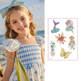 GOLD FOIL TATTOO STICKERS FOR GIRLS CHIC CLASSY_CWMM8366