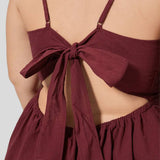 SEXY BACKLESS MINI DRESS SPAGHETTI STRAP_CWDHL1044