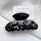 RHINESTONE FLOWER BUTTERFLY HAIR CLAW CHIC SPARKLE_CWAHA1348