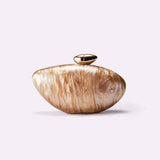 New Bullet Acrylic Clear Clutch Trendy Evening Bag_Cwab5852