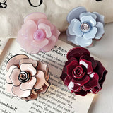 Rose Acetate Hair Clip - Sweet And Elegant_Cwaha07192