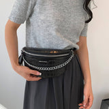 Women Leisure Sports Chest Bag Shoulder Bag_Cwab0996