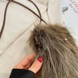 Winter Faux Fur Shoulder Crossbody Plush Bag_Cuab00740
