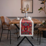 TASSEL DETAILED MULTI PATTERN TABLE RUNNER_CWMM0027