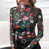 SEXY LEOPARD PRINT MESH FITTED T SHIRT_CWTBLL3423