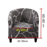 SINGLE SOFA CHAIR COVER SMALL ROUND FIT_CWMM8319