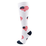 Women'S Sports Long Elastic Compression Socks_Cwms1881