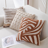 CREAM VINTAGE SOFA PILLOW COVER WAIST CUSHION_CWMM7716