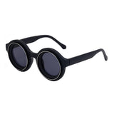 FASHIONABLE HIGH END ROUND FRAME SUNGLASSES_CWASG0657