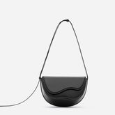 Semi-Circular Contrasting Shoulder Crossbody Bag_Cwab1931