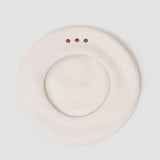 AUTUMN AND WINTER THREE HOLE FRENCH BERET_CWAH1943