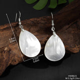 FASHION NATURAL SHELL SERIES WATER DROP EARRINGS_CWMM4264