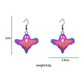 HALLOWEEN TRENDY COLORFUL GRADIENT EARRINGS_CWAJE1845