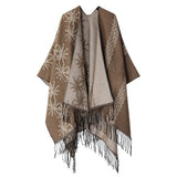 ETHNIC STYLE SHAWL CAPE DOUBLESIDED THICKENED CAPE_CWASC2177
