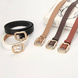 Carved Metal Buckle Personalized Fashionable Belt_Cwabe1130