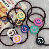 SMILEY FACE HAIR TIES_CWAHA0340