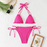 Sexy Pearl Beach Bikini Two-Piece Swimsuit