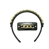 NEW CLASSIC CROC CHAIN PUNK ELEGANT HEADBAND_CWAHA6322