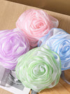 ROSE BATH FLOWER BUBBLE BATH BALL BATH POUF_CWMM3325