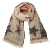 STAR GRADIENT SCARF JACQUARD WINTER WRAP_CWASC0859