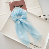 THIN BOW RIBBON TASSEL HAIR TIE_CWAHA0837