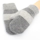 New Winter Rabbit Fur Warm Knitted Gloves_Cwag0260