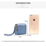 MINI LEATHER BUCKET COSMETIC COIN PURSE_CUAB00392