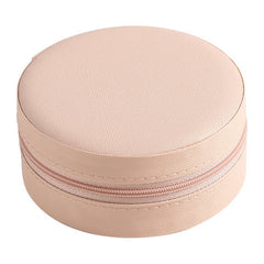 Round High-End Simple Jewelry Storage Box_Cwaje1536