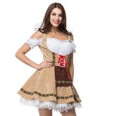 HALLOWEEN BEER GIRL DRESS COSTUME_CWMM1516