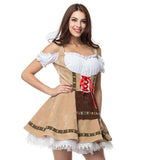 HALLOWEEN BEER GIRL DRESS COSTUME_CWMM1516