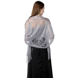FASHIONABLE EVENING HOLLOW LACE SHAWL_CWASC1072